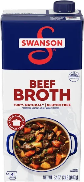 Swanson 100% Natural Beef Broth