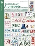 Leisure Arts A Big Collection Of Alphabets Cross Stitch Book - Paperback