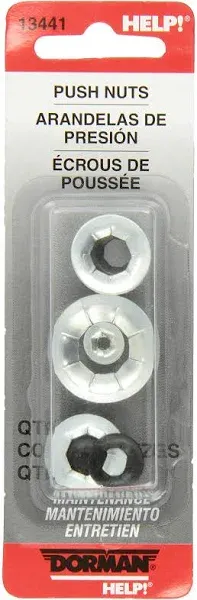 Dorman - HELP Assorted Push Nuts 10 Piece