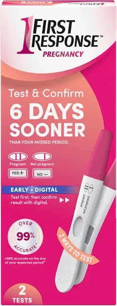 First Response Test & Confirm Pregnancy Test