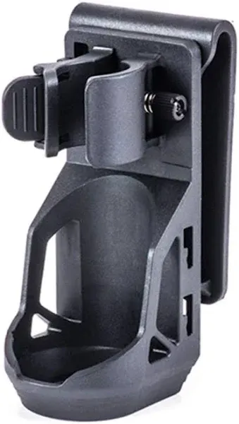 Nextorch V5 Tactical Flashlight Holster with Lever Side Lock System Only for 1"-1.25" Diameter Flashlight (Holster Head Diameter 0.78"-1.18" Bottom Diameter 1.18")