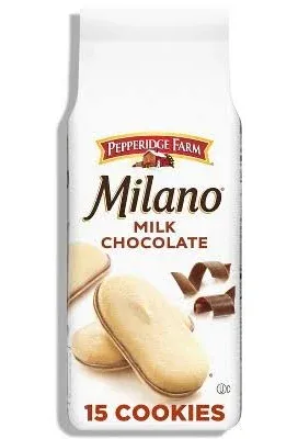 Milano Milk Chocolate Cookies (6 oz, 15 ct)