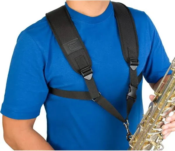 Pro Tec Saxophone Harness with Deluxe Metal Trigger Snap, Large, Model A306M,...