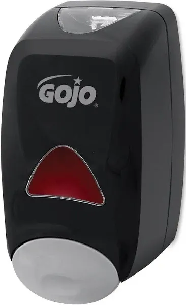 GOJO FMX-12 Push-Style Foam Soap Dispenser, Black, for 1250 mL FMX-12 Foam Soap Refills (Pack of 1) - 5155-06