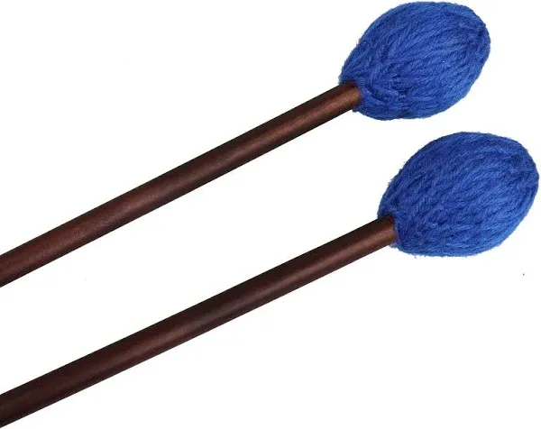 Marimba Mallets Wood Handle Yarn Head (Soft)