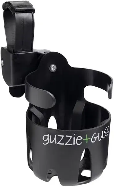 guzzie+Guss Universal Cup Holder for Strollers, Wheelchairs, Mobility Walkers, 