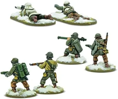 Bolt Action US Army Weapons Teams (Winter) NIB