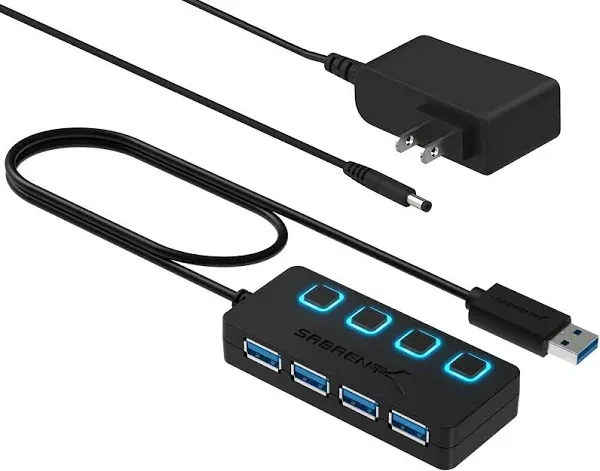 Sabrent 4-Port USB 3.0 Hub