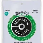 Martin Authentic Acoustic Marquis Silked Guitar Strings Silk & Steel