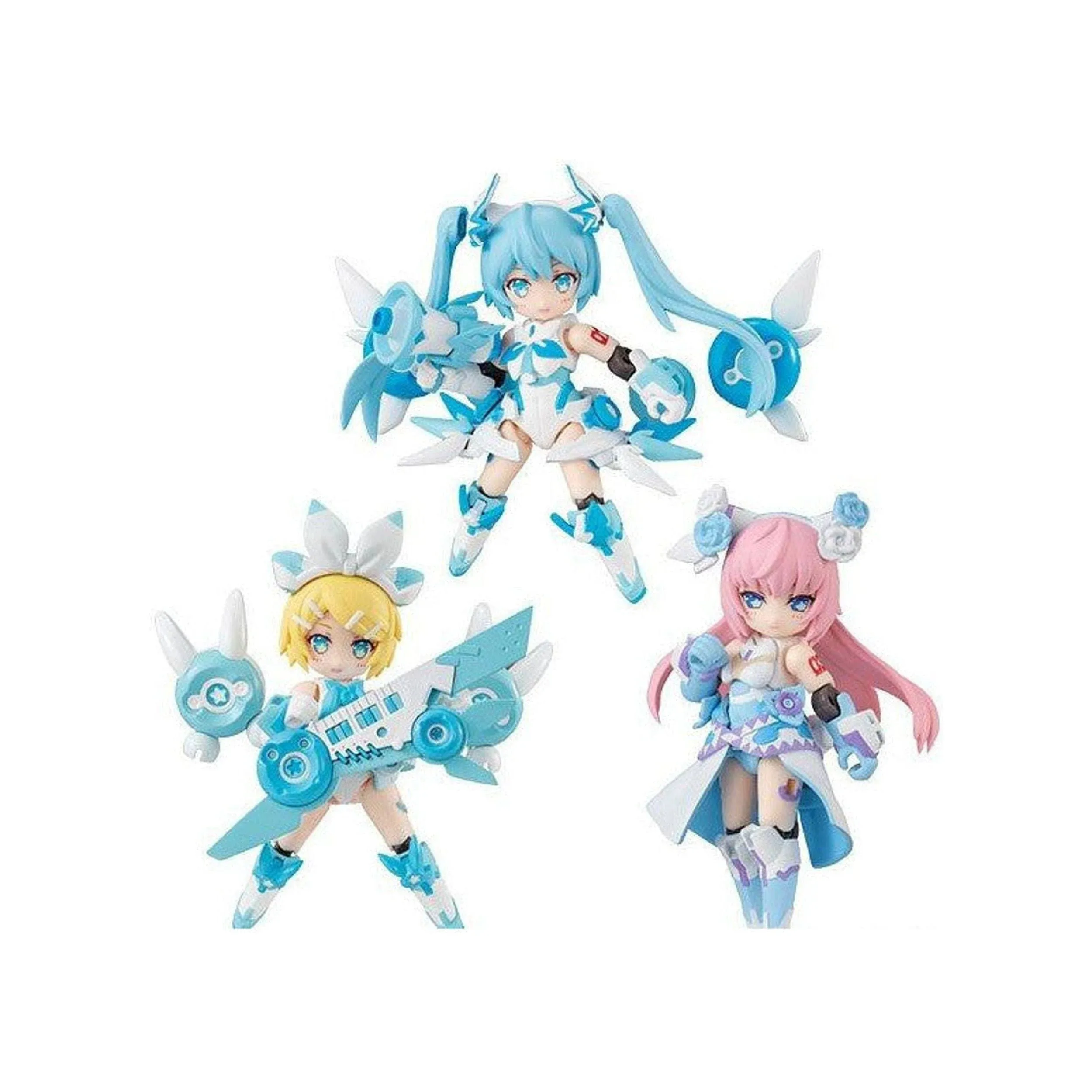 Megahouse - Hatsune Miku - Snow Miku Series, Desktop Army Complete Figure Set