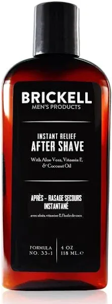 Brickell Men's Instant Relief Aftershave