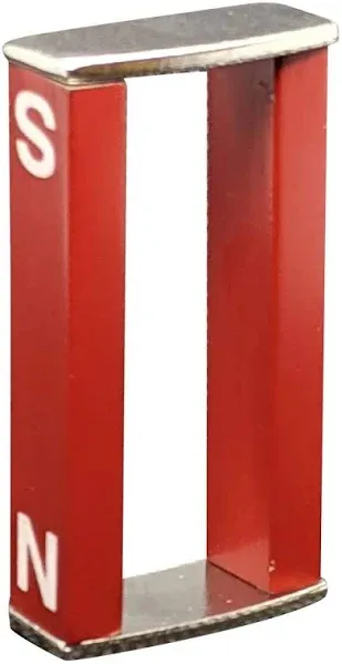 Pair of Alnico Bar Magnets with Keepers 2 x 0.5 x 0.25 in