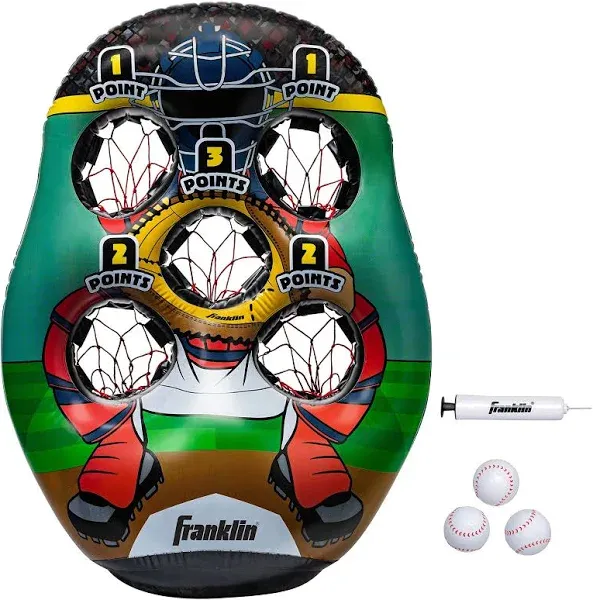 Franklin Sports 5-Hole Inflatable Baseball Target