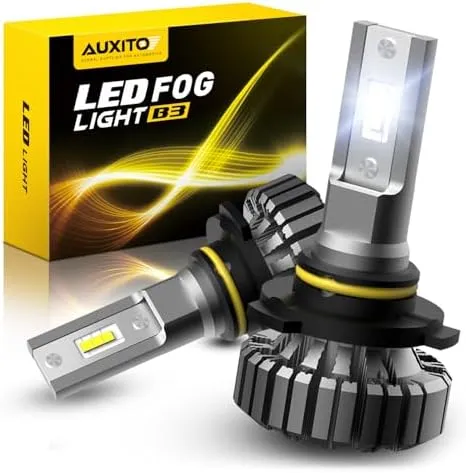 AUXITO Fanless 9005/HB3 LED Headlight Bulbs