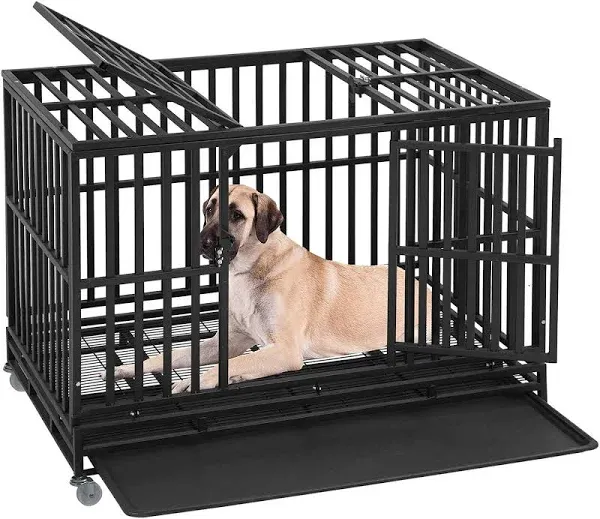 Bestpet Heavy Duty Indestructible Dog Crate