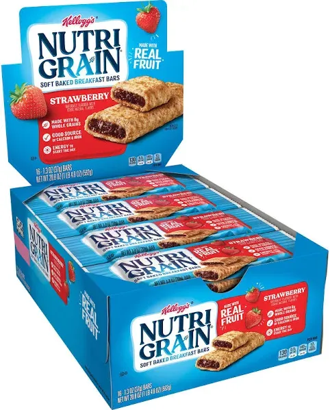 Kellogg's Nutri-Grain Strawberry Bars