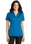 Port Authority L540 Ladies Silk Touch Performance Polo - Brilliant Blue - M