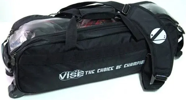 Vise Clear Top 3 Ball Tote Roller Bowling Bag