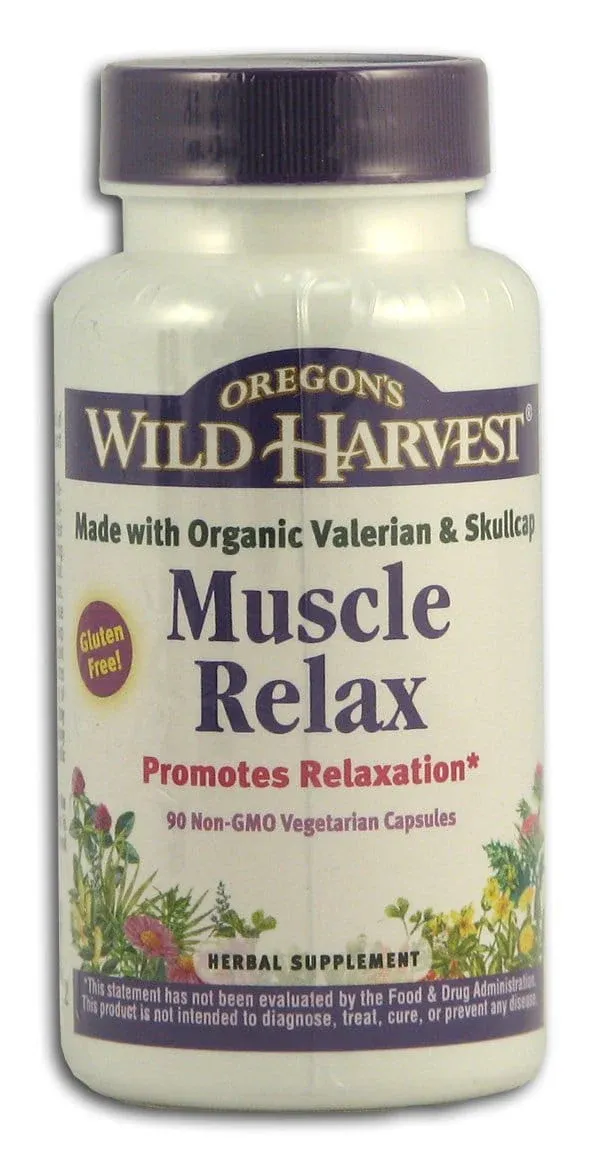 Oregon's Wild Harvest Muscle Relax Capsules