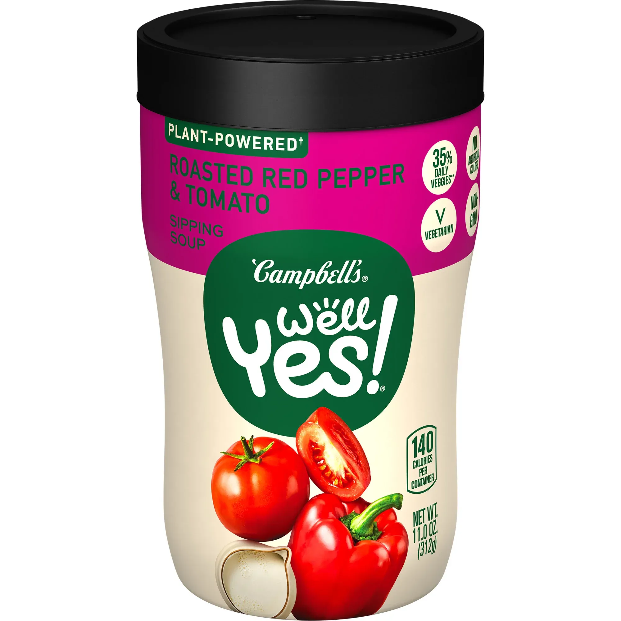 Campbell's Well Yes! Roasted Red Pepper & Tomato Sipping Soup (11 oz)