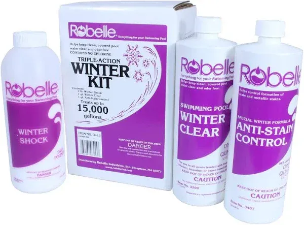 Robelle Triple-Action Winter Kit for Swimming Pools