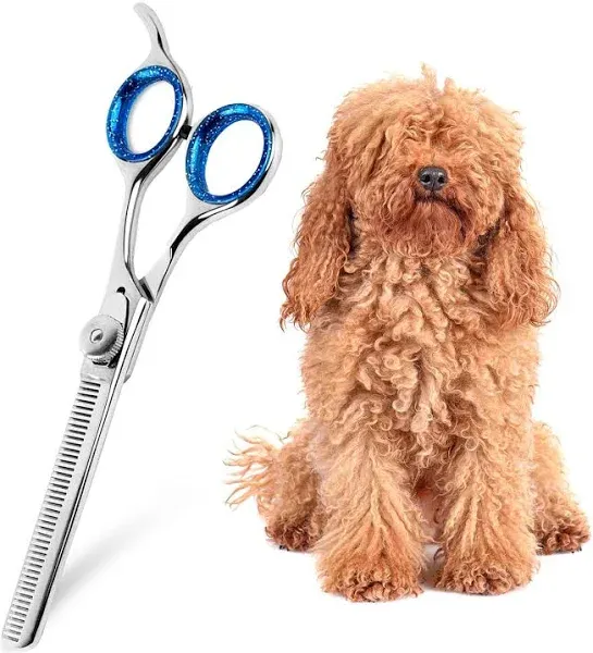 Pro Shears Thinning Pet Grooming Shear - 6.5 42 Teeth Scissors for Dogs Cats ...