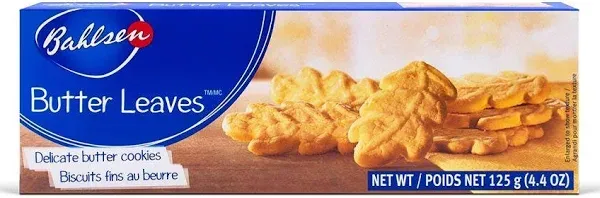 Bahlsen Butter Leaves (12 Boxes) - Delicate Butter Biscuits with Hints of ...