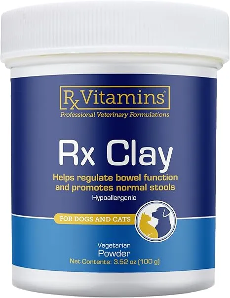 Rx Supplements RX Clay Powder Digestive Supplement for Dogs