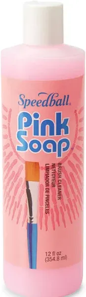 Mona Lisa Pink Soap Artist Brush Cleaner