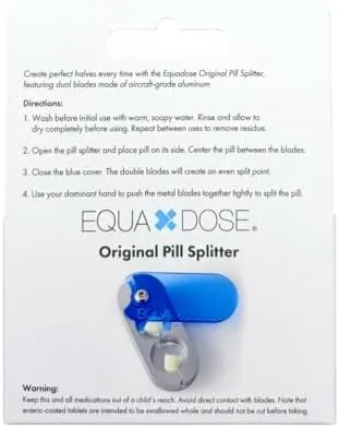 Equadose Pill Cutter Splitter