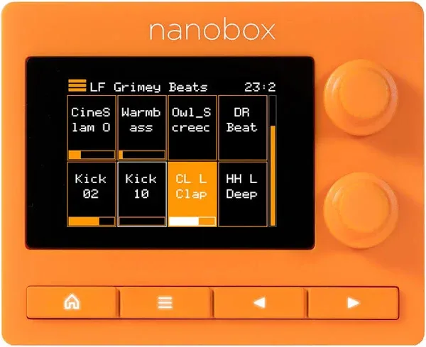 1010music Nanobox Tangerine Sampler Module Brand New In Box