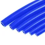 Ucreative 1/8" 5/32" 3/16" 1/4" 5/16" 3/8" Automotive Silicone Vacuum Tubing Hose Kit for Air and Water 6pcs 5ft (Blue)