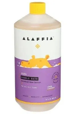 Alaffia Kids Bubble Bath Lemon Lavender