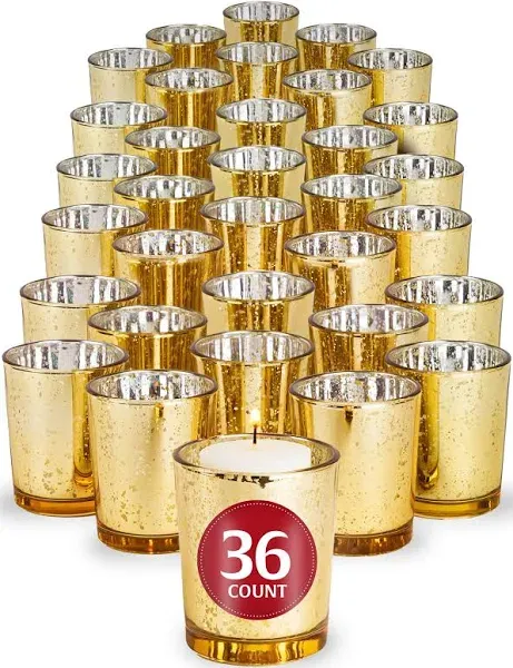 Stock Your Home Gold Votive Candle Holders