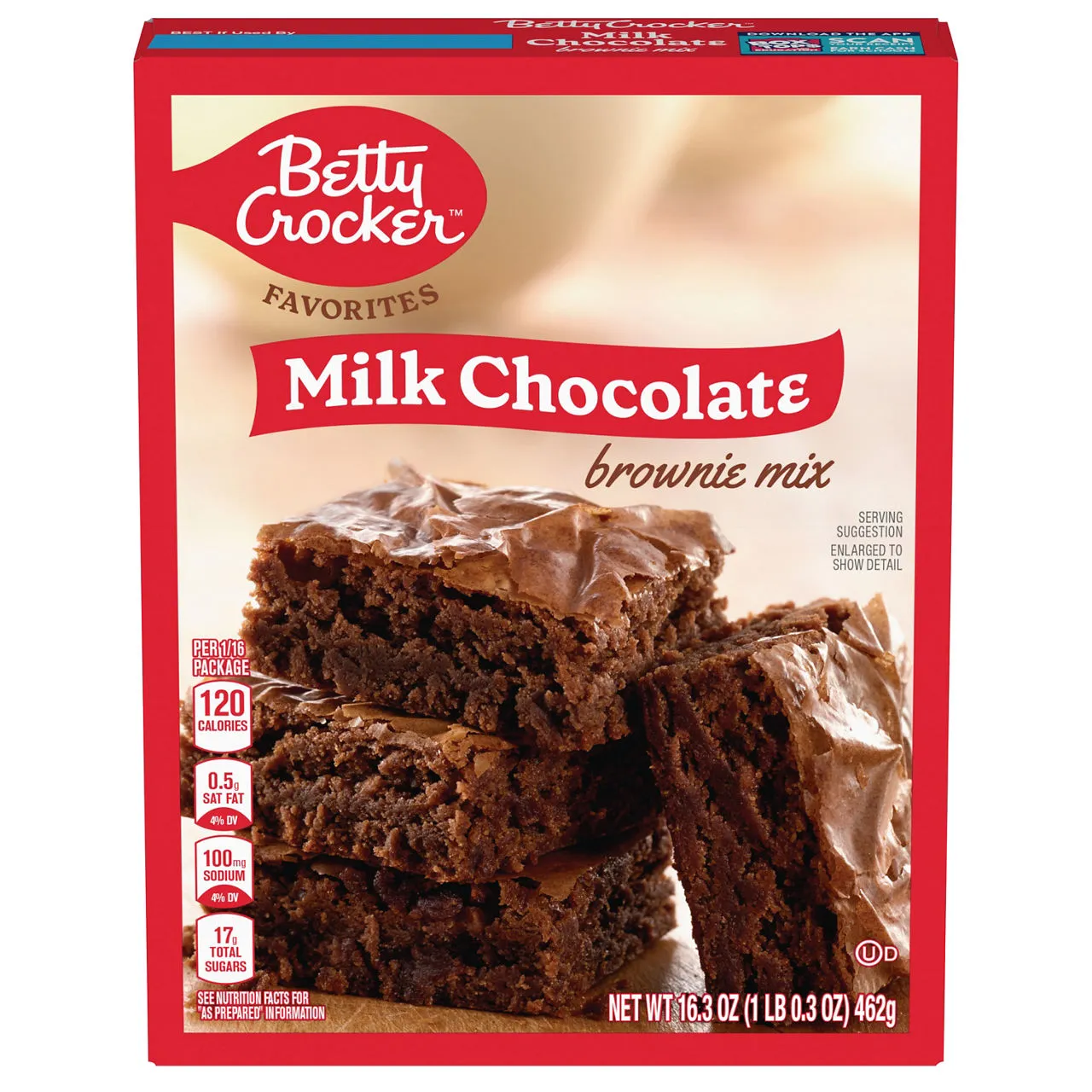 Betty Crocker Milk Chocolate Brownie Mix Family Size