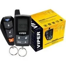 Viper 3305V LCD 2-Way Security System up to 1/4 Mile Range 2 Auxiliary Outputs