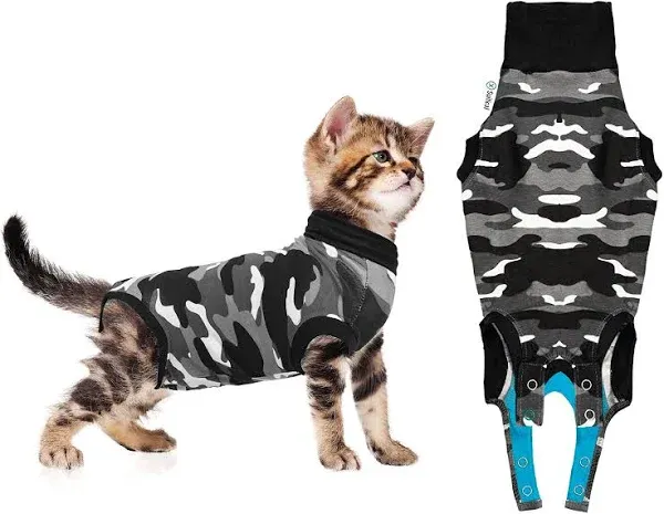 Recovery Suit for Cats | Spay and Neutering Cat Surgery Recovery Suit for Mal...