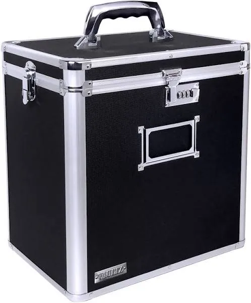 VAULTZ Locking Vinyl Record Case 50 Record Capacity