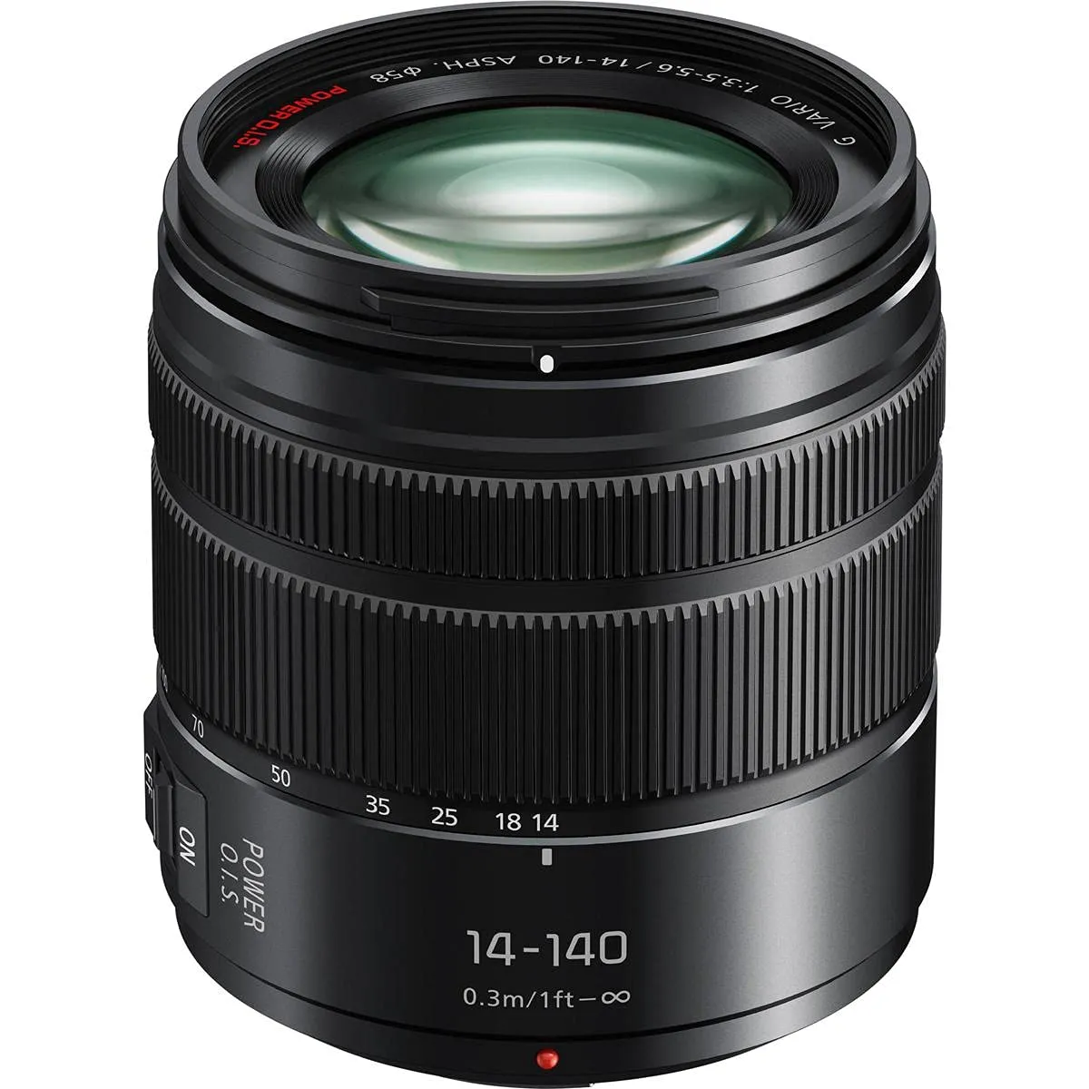 Panasonic Lumix G Vario 14-140mm f-3.5-5.6 II ASPH. Power O.I.S. Lens