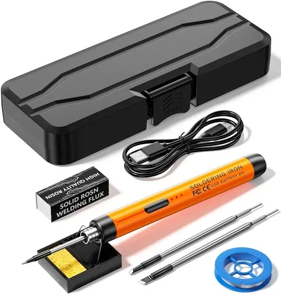 Cordless USB Rechargeable Portable Soldering Iron