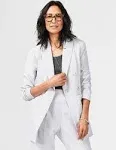 Nic + Zoe Womens Avenue Suit Separate Work Wear Double-Breasted Blazer