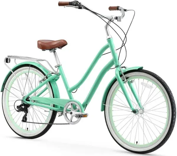 Sixthreezero Women's EVRYjourney Step-Through Touring Hybrid Bicycle