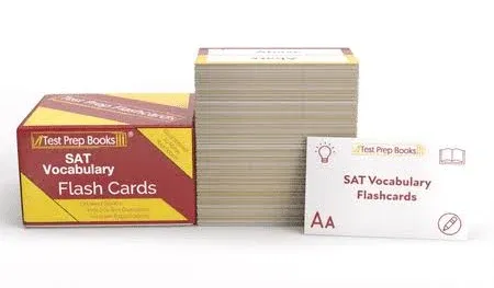 SAT Vocabulary Study Cards 2024 and 2025: SAT Verbal Test Prep [700+ Vocab Terms]