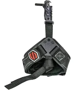 Scott Archery Ghost Buckle Archery Release with NCS Strap-Black