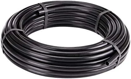 Drip Watering Hose, Black Poly, 1/2-In. x 100-Ft. 052010P