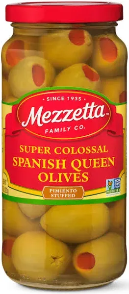 Mezzetta Olives Spanish Queen Super Colossal