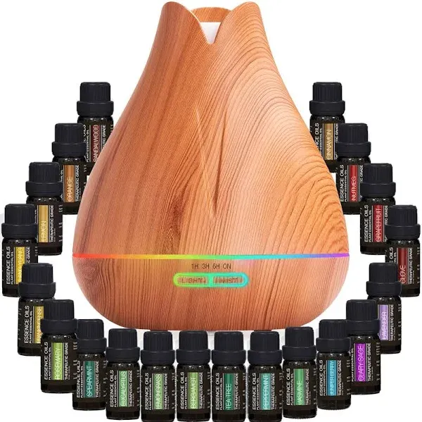 Aromatherapy Essential Oil Diffuser Gift Set