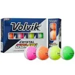 Volvik Crystal Combi Golf Balls (One Dozen)