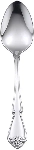 Oneida - 2552STSF - 6 in Stainless Steel Arbor Rose Teaspoon