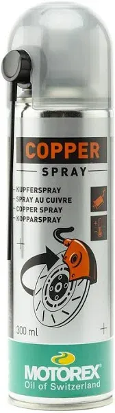 Motorex 400502 Fusing/Sticking Prevention Lubricating Copper Spray, (300ml) 0.3 Liters